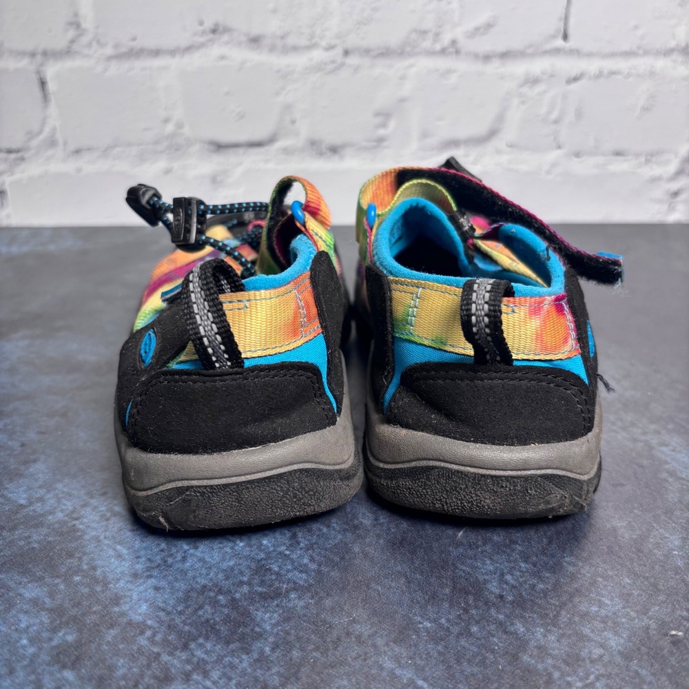 Keen Newport H2 Sandals Rainbow Tie Dye Water Outdoor Hiking Youth 1 - Picture 4 of 9